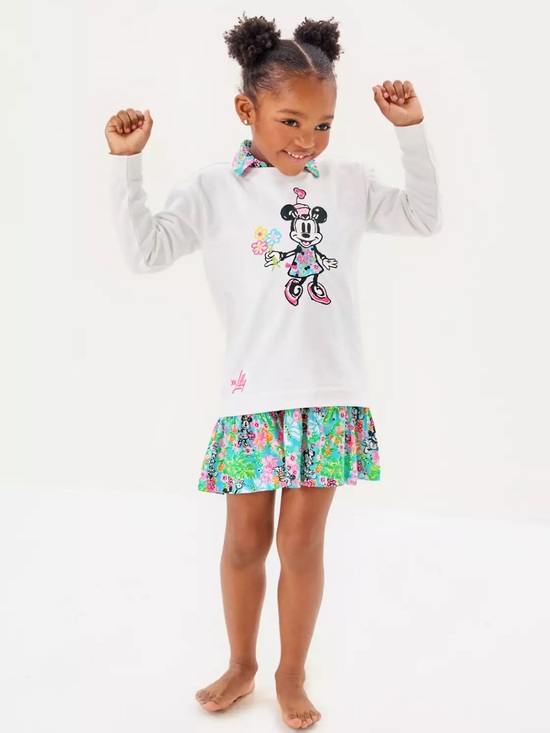 Lilly Pulitzer Other - Lilly Pulitzer Hearts Disney Girls Minnie Mouse Mini Ballad Sweatshirt XL NWT